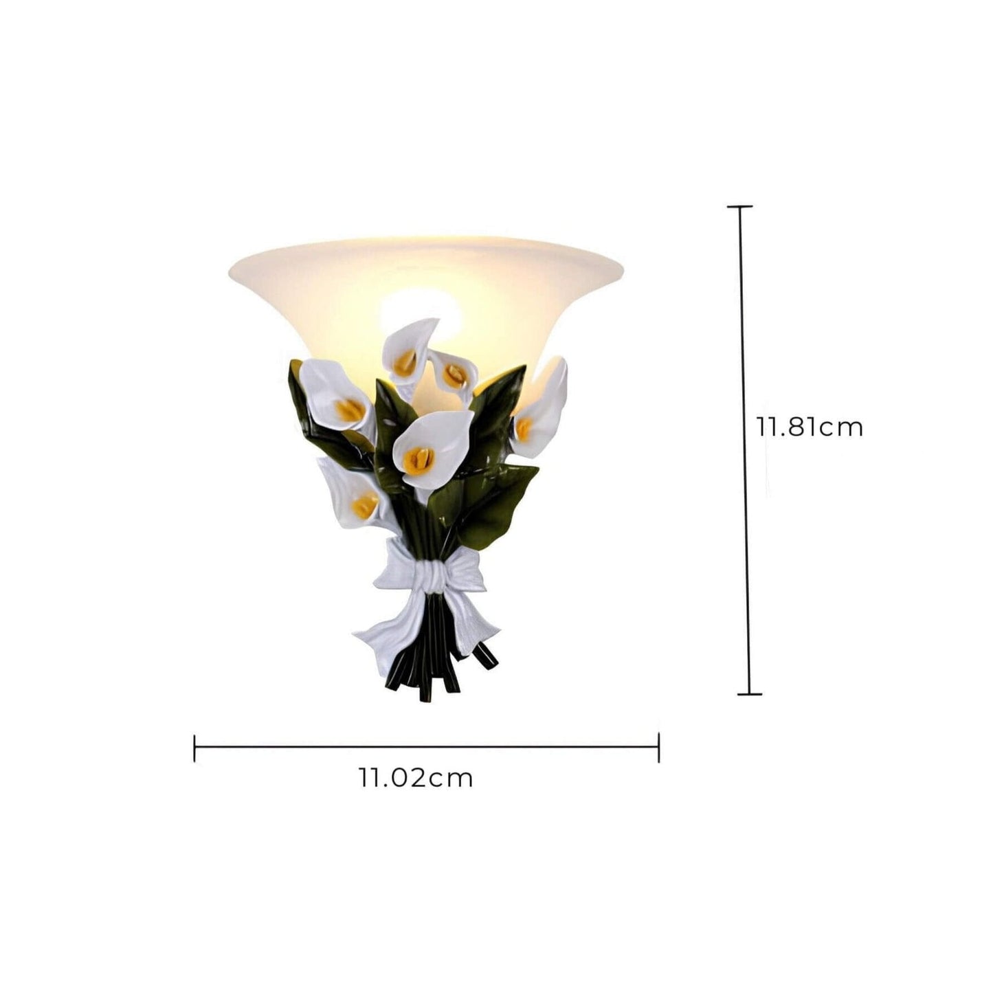 Garduru - Elegante LED-Wandleuchte im floralen Design für eine einladende Atmosphäre