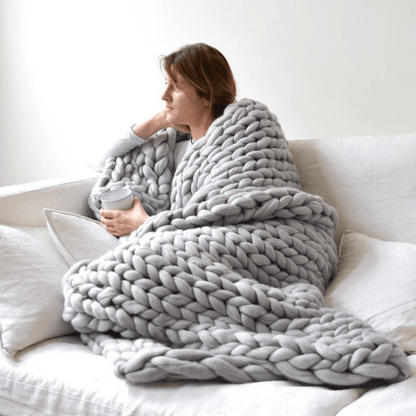 Garduru - Ultra-weiche Korallenfleece-Decke für Zuhause
