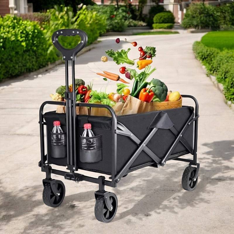 Schwerlastfaltwagen mit geländegängigen Rädern