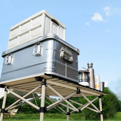 Tragbarer Klapptisch - Ideal für Camping und Picknicks