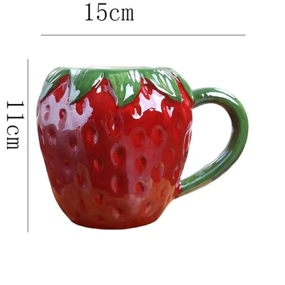 Frucht Design Keramiktasse