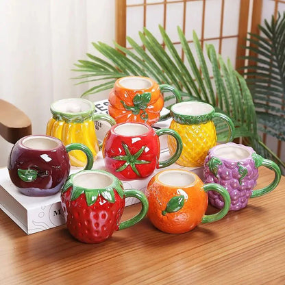 Frucht Design Keramiktasse