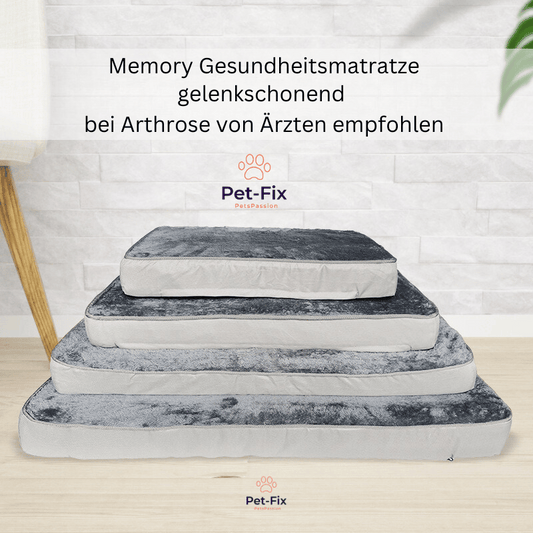 Garduru – Orthopädisches Memory Foam Hundekissen für erholsamen Schlaf