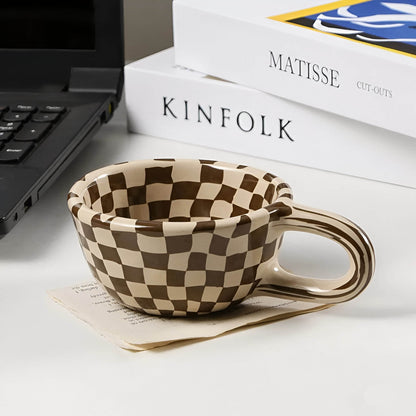 Geometrische Keramische Kaffeetasse
