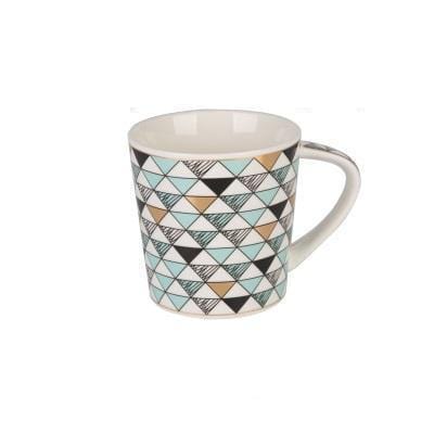 Tasse mit geometrischem Muster