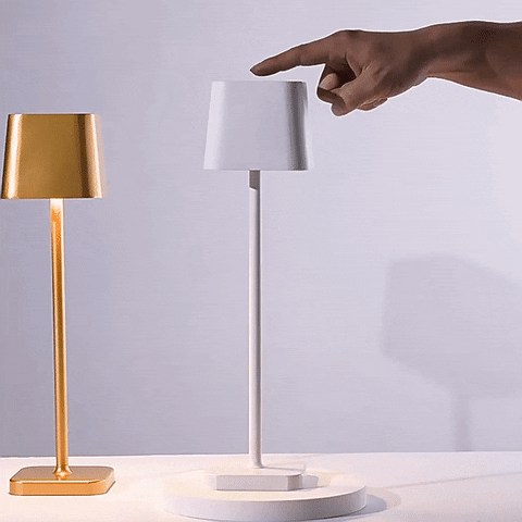 Royalux Tragbare Tischlampe – Kabellos, Dimmbar und Wasserfest LED Lampe