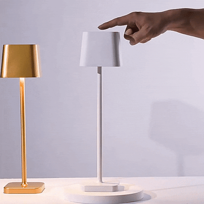 Royalux Tragbare Tischlampe – Kabellos, Dimmbar und Wasserfest LED Lampe