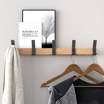 Garduru Bambusregal - Mit Aluminiumhaken - Wandmontage | Rova