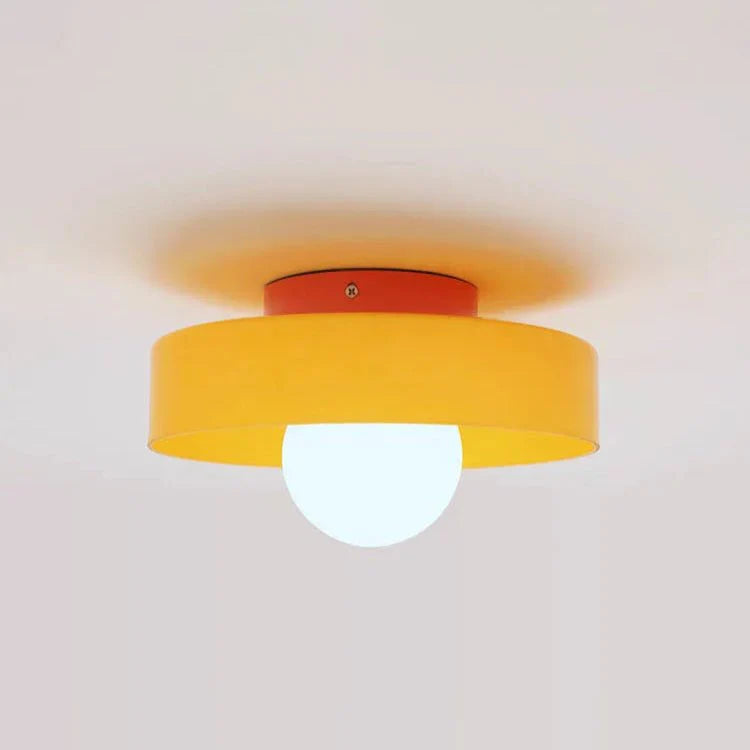 Garduru Deckenlampe - Buntglas - LED | Glanz