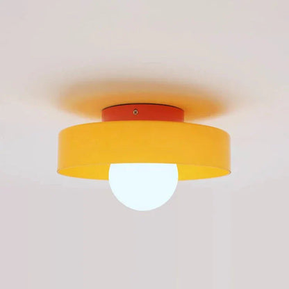 Garduru Deckenlampe - Buntglas - LED | Glanz