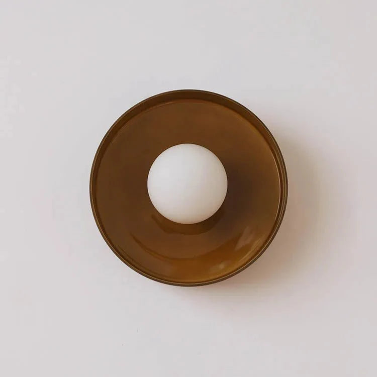 Garduru Deckenlampe - Buntglas - LED | Glanz