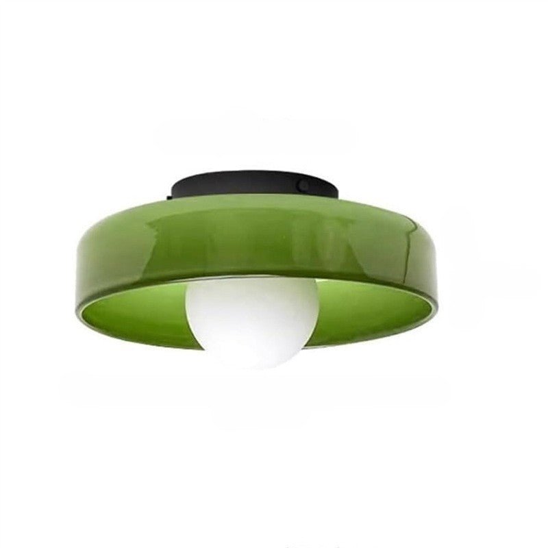 Garduru Deckenlampe - Buntglas - LED | Glanz