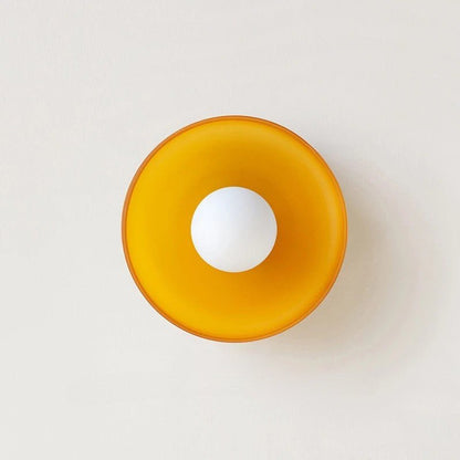 Garduru Deckenlampe - Buntglas - LED | Glanz
