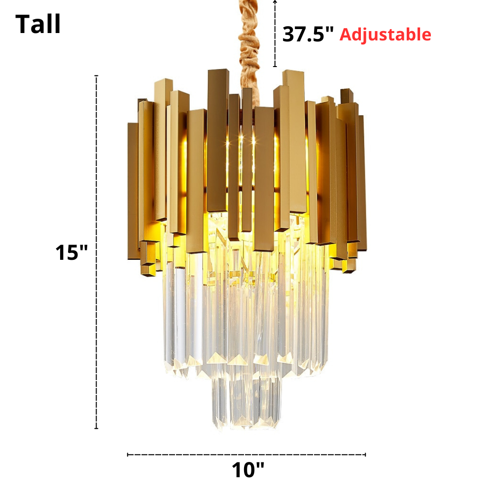 Perseus - Moderne Glas Kristall Pendelleuchten