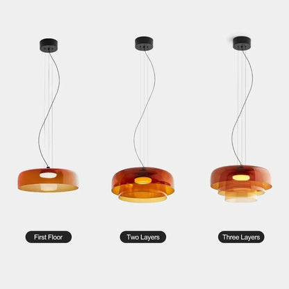 Garduru Glass Pendelleuchte