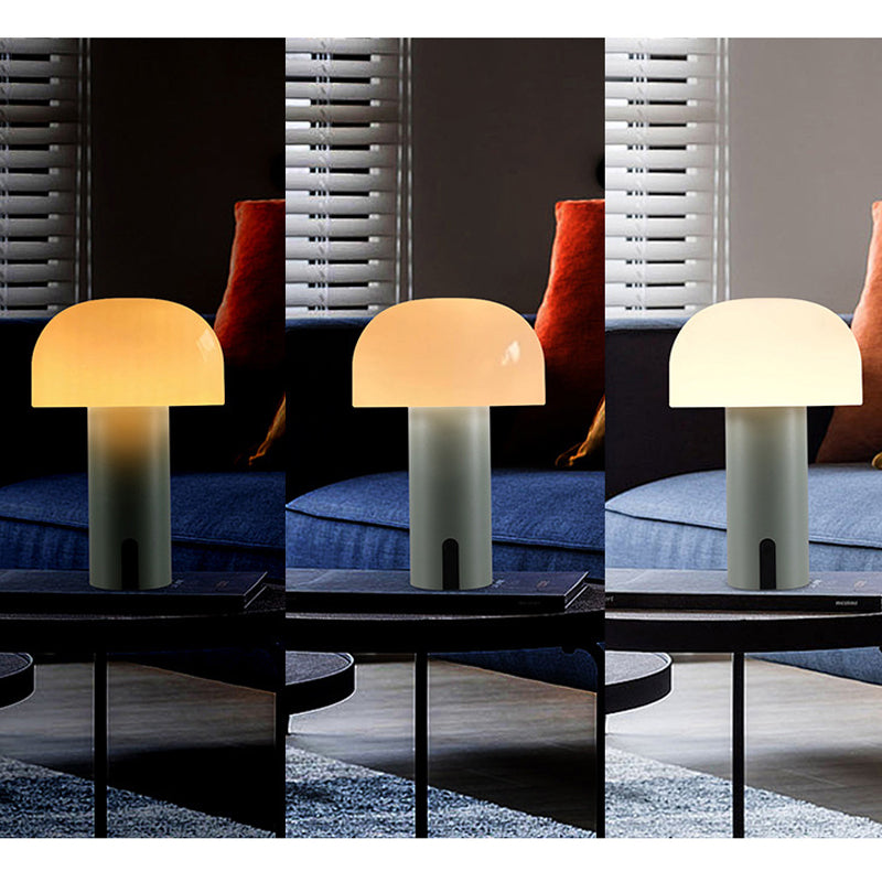 EuroGlow – Tischlampe mit elegantem Pilzdesign und dimmbarer Funktion