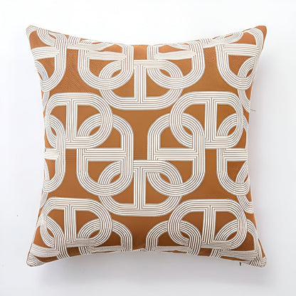 Gold Geometrisches Design Kissenbezug