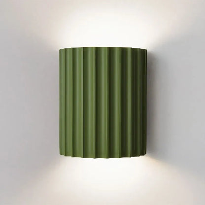 Moderne Design Wandleuchte – Lampenschirm in Falten