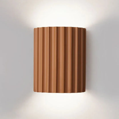 Moderne Design Wandleuchte – Lampenschirm in Falten