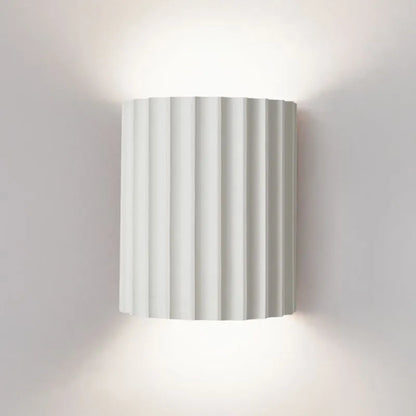 Moderne Design Wandleuchte – Lampenschirm in Falten