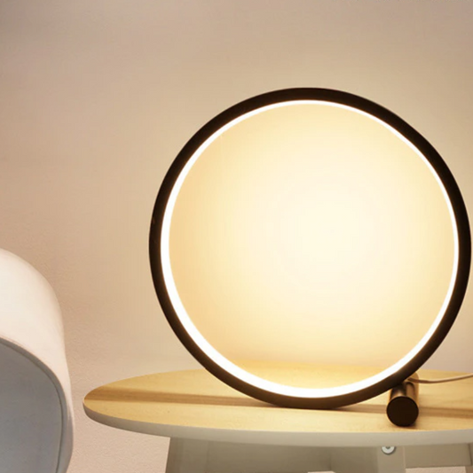 Royaleva Halo Nachttischlampe - Einzigartiges Halo-Ring-Design