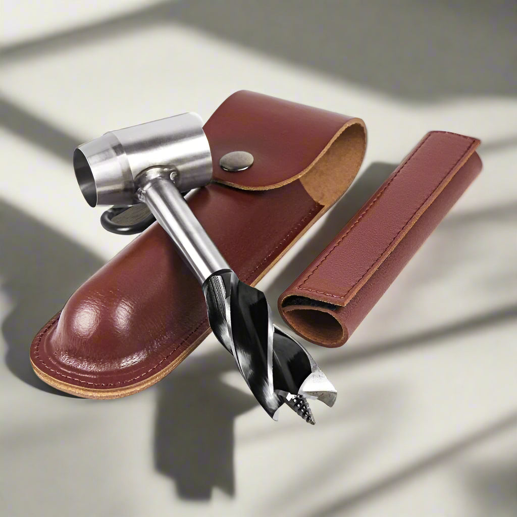 Bushcraft Handbohrer – Scotch Eye Holzbohrer für Camping- & Überlebensausrüstung