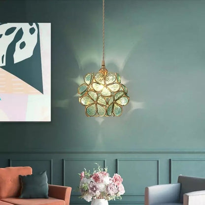 Blumen Pendant Lampe für elegante Wohnkultur | Stilvolle Beleuchtung für das Büro