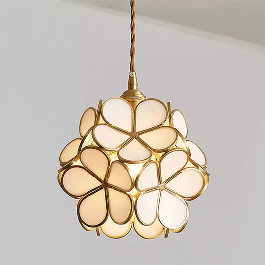 Blumen Pendant Lampe für elegante Wohnkultur | Stilvolle Beleuchtung für das Büro