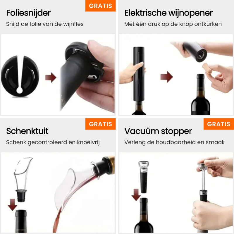 Garduru - Elektrischer Weinöffner der Luxusklasse