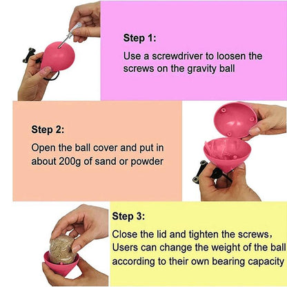 Verstellbarer gewichtet Hula-Hoop