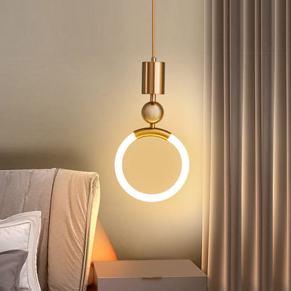 LED-Hängelampe Nordic Simple - Minimalistische Metalllampe für Küche, Esszimmer und Büro