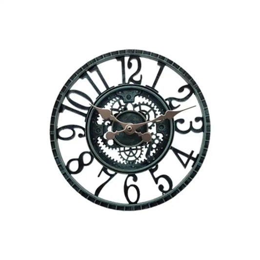Garduru - Wasserfeste Wanduhr für Badezimmer