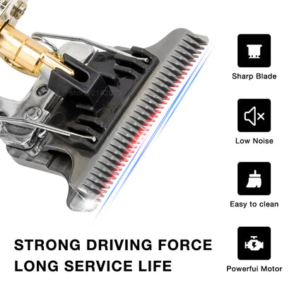 T9 Elektrischer Haarschneider – Präzisions T-Blade – USB Aufladung & Langlebig