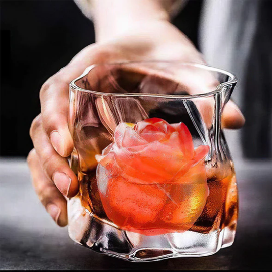 3D Rosenförmige Eiswürfelschale