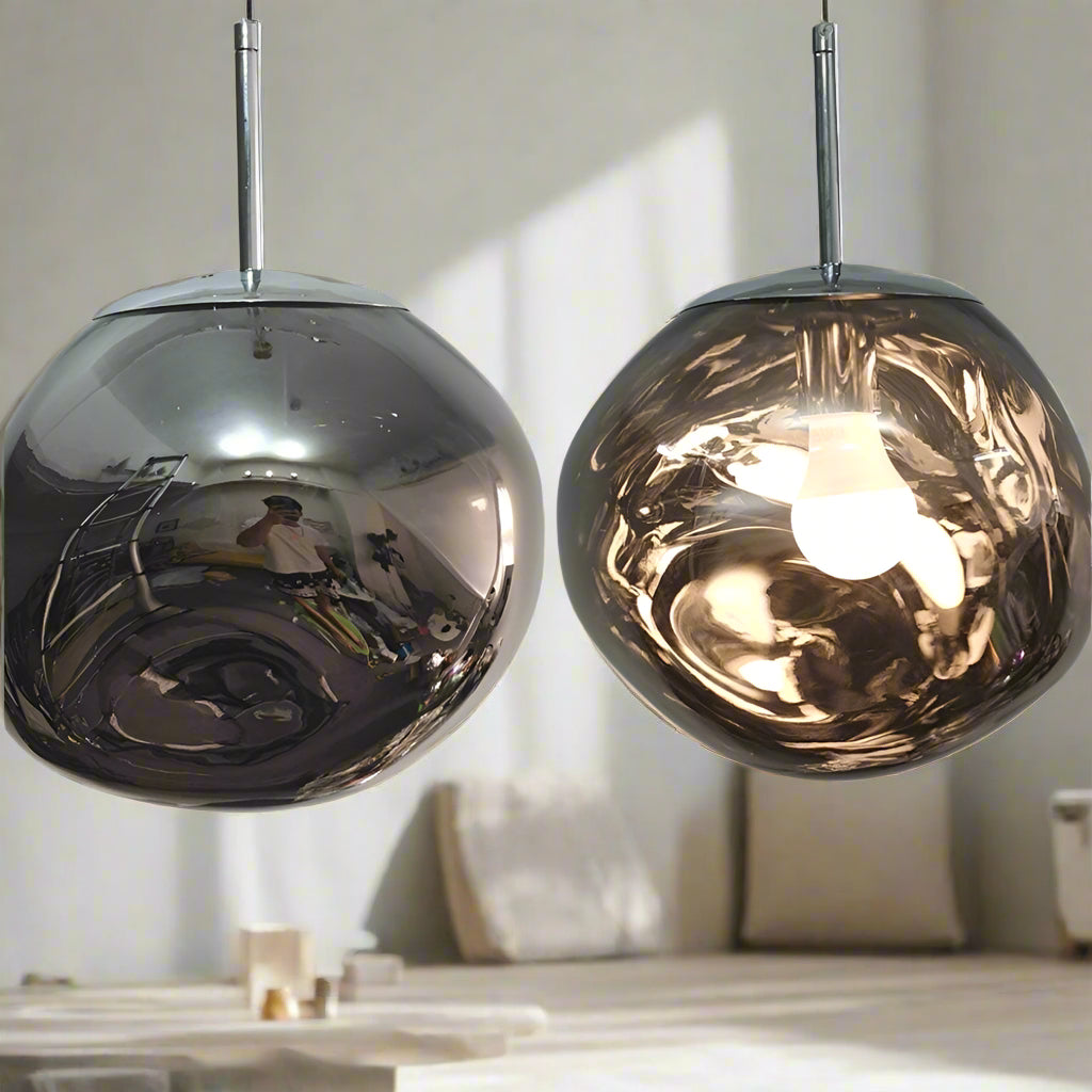 RoyaleGlow Wunderschöne Lava-Glas-Hängelampe – Elegante Hängeleuchte für Zuhause & Esszimmer