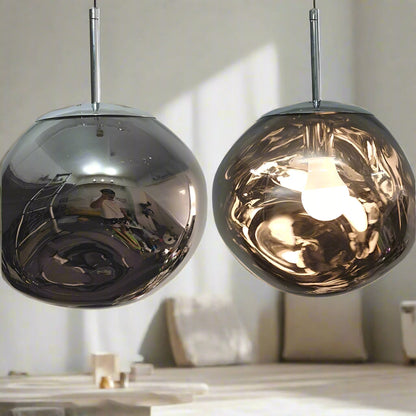 RoyaleGlow Wunderschöne Lava-Glas-Hängelampe – Elegante Hängeleuchte für Zuhause & Esszimmer