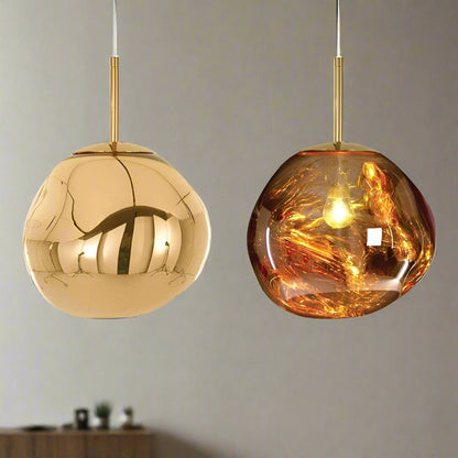 RoyaleGlow Wunderschöne Lava-Glas-Hängelampe – Elegante Hängeleuchte für Zuhause & Esszimmer