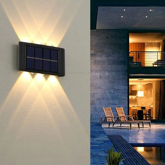 Garduru GRATIS I BeamBox - solarbetriebene LED-Wandleuchte