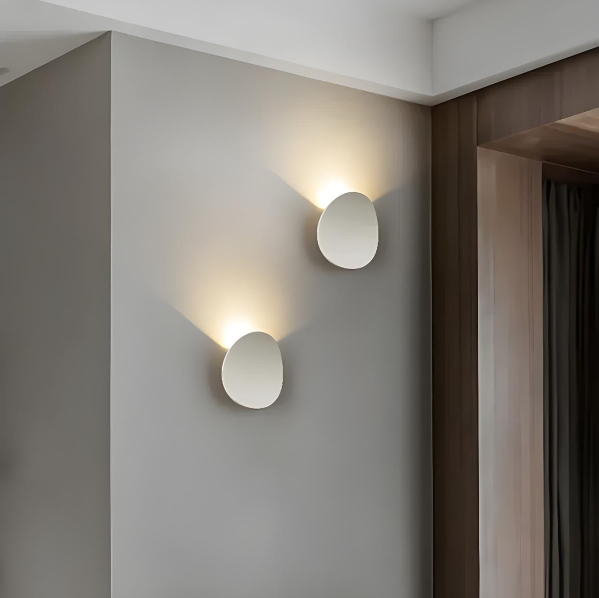 Garduru LED Stehlampe | Modernes Design | Warmes Stimmungslicht | Energieeffiziente Beleuchtung für Zuhause