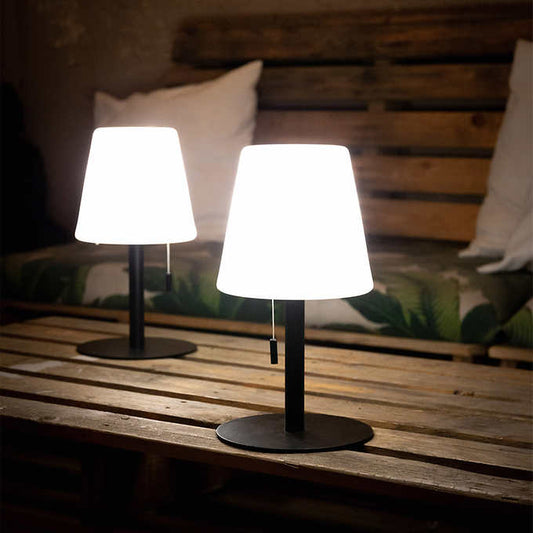 Royelux Minimalistische Moderne Tischlampe - Kabellos & Wasserdicht
