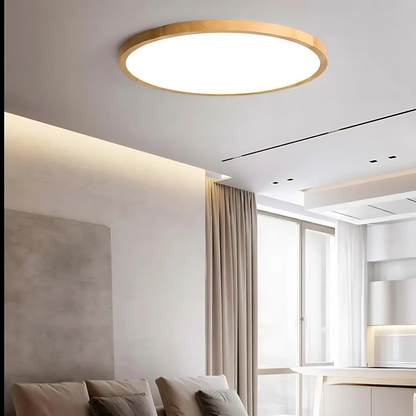 Holz LED Deckenleuchte für moderne Schlafzimmer