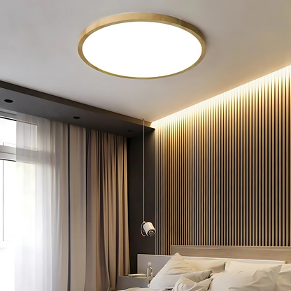 Holz LED Deckenleuchte für moderne Schlafzimmer