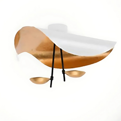 Deckenleuchte Goldblatt Moderne Pendelleuchte