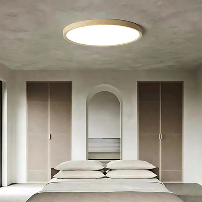 Holz LED Deckenleuchte für moderne Schlafzimmer