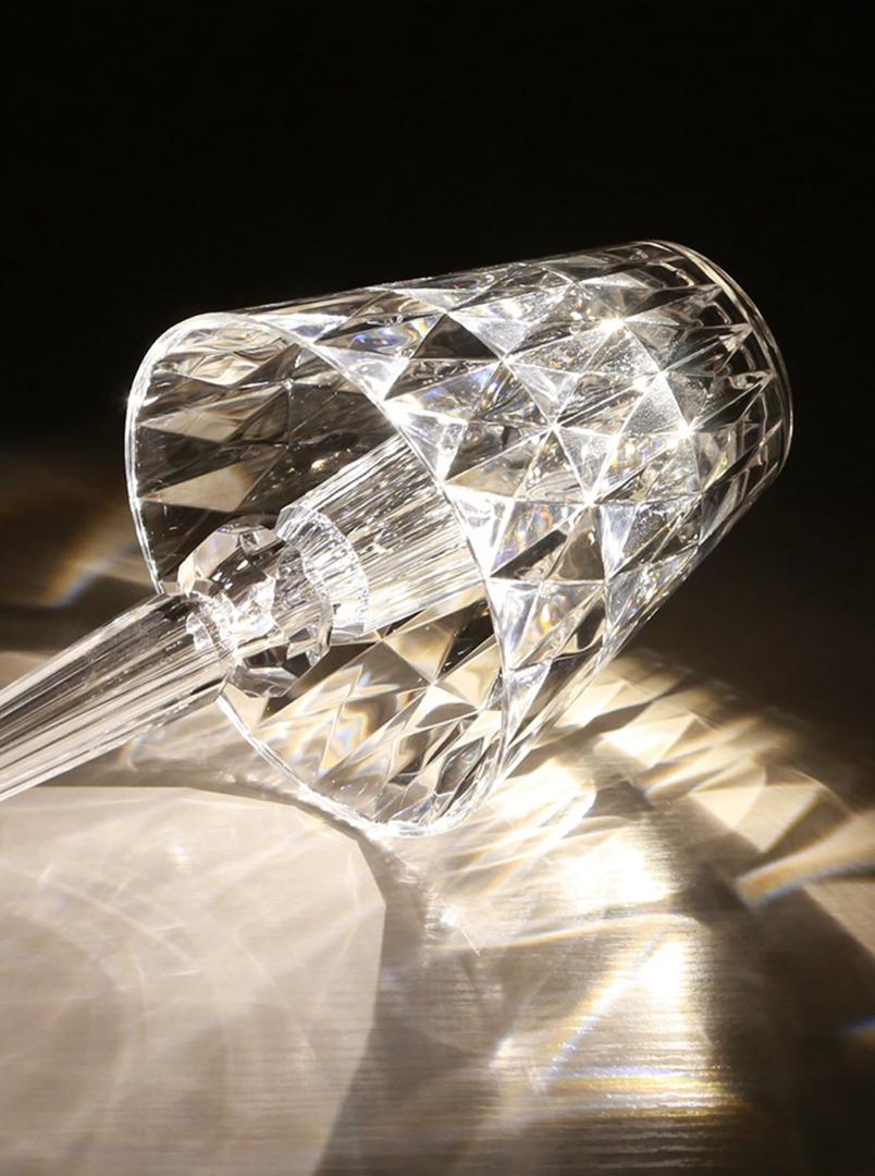 Kristall Akzent Tischlampe