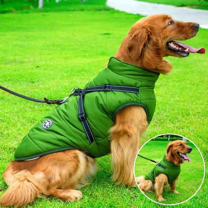 Wasserdichte Winterhundejacke