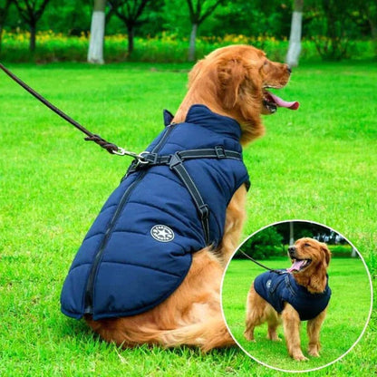 Wasserdichte Winterhundejacke