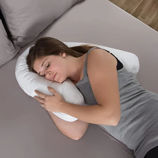 Seiten-Schläfer-Kissen mit Ohrloch