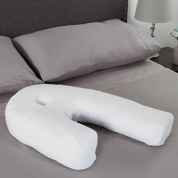 Seiten-Schläfer-Kissen mit Ohrloch