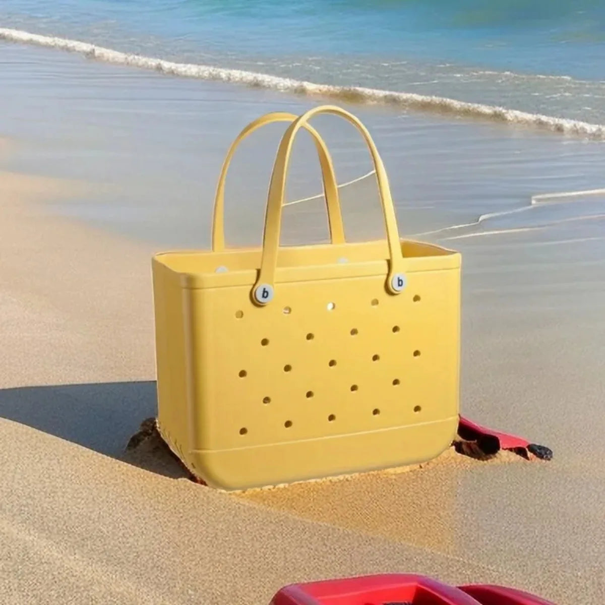 Wasserfester Strandtasche für Sommerreisen